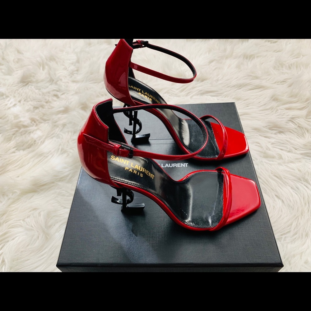 YSL Sandal in Red